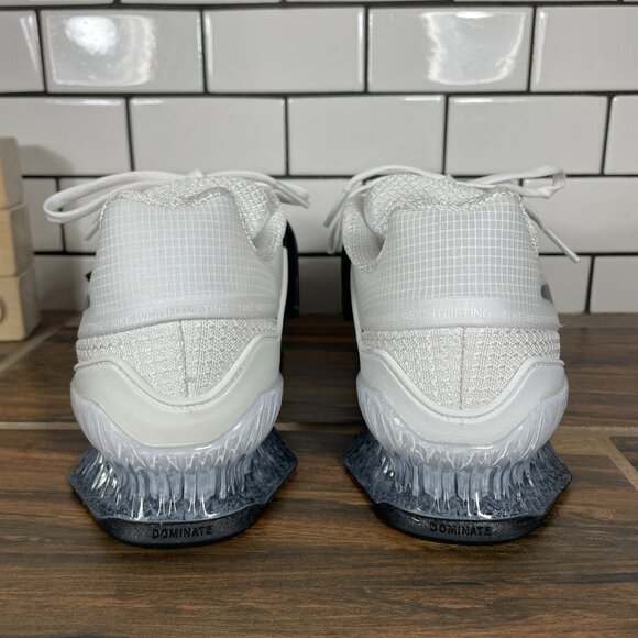 Nike Romaleos 4 Mens Size 5 Weightlifting Shoes White Black Training Sneakers - Picture 4 of 13